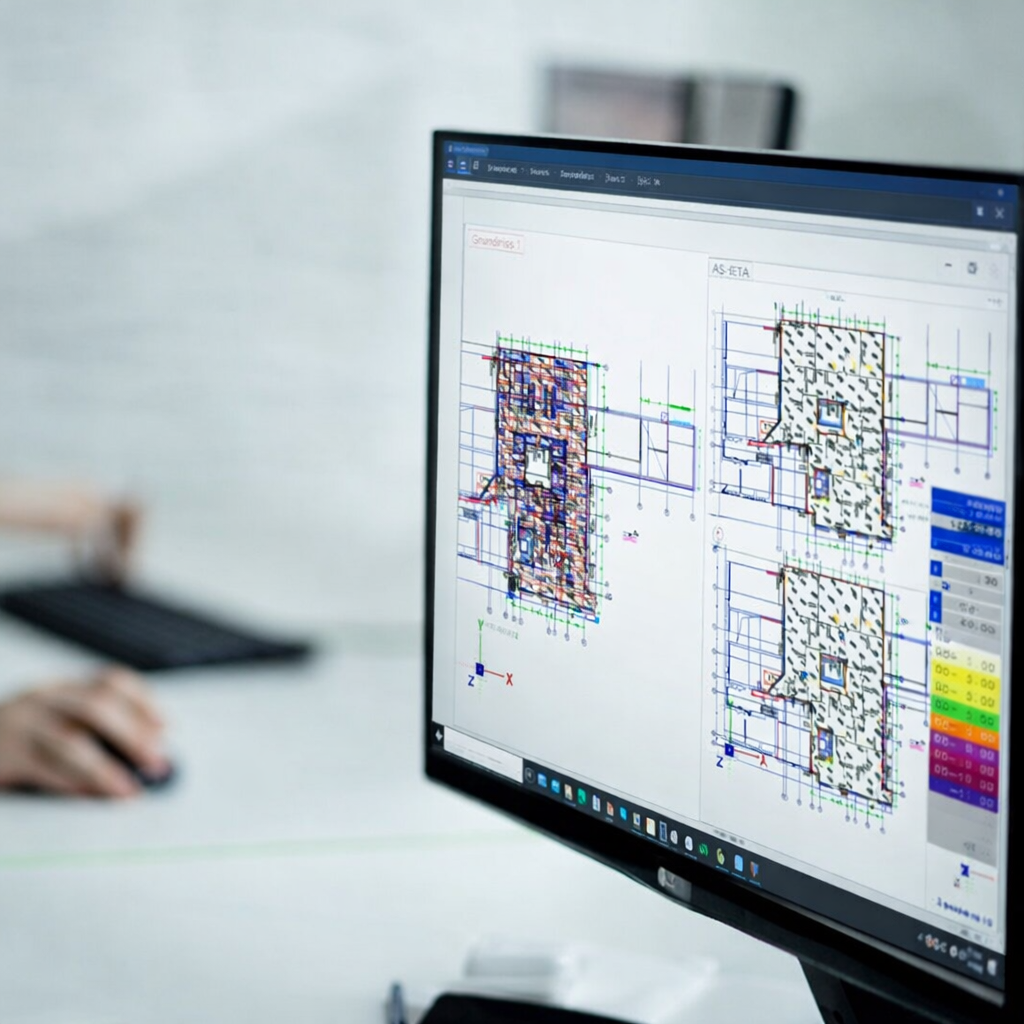 CAD-Planung und Bestandsaufnahme
